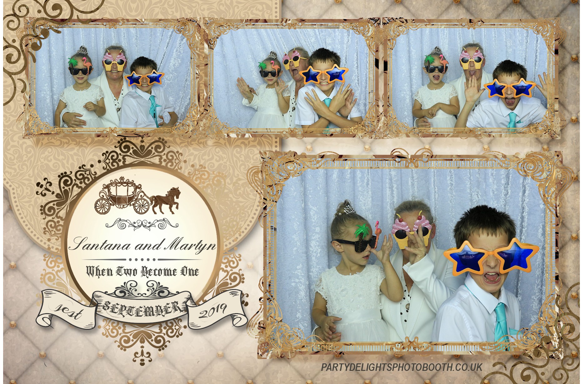Martyn and Santana’s Wedding - Prints | View more photos from the event at gallery.partydelightsphotobooth.co.uk/u/PartyDelightsPhotoBooth/Martyn-and-Santana’s-Wedding-Prints